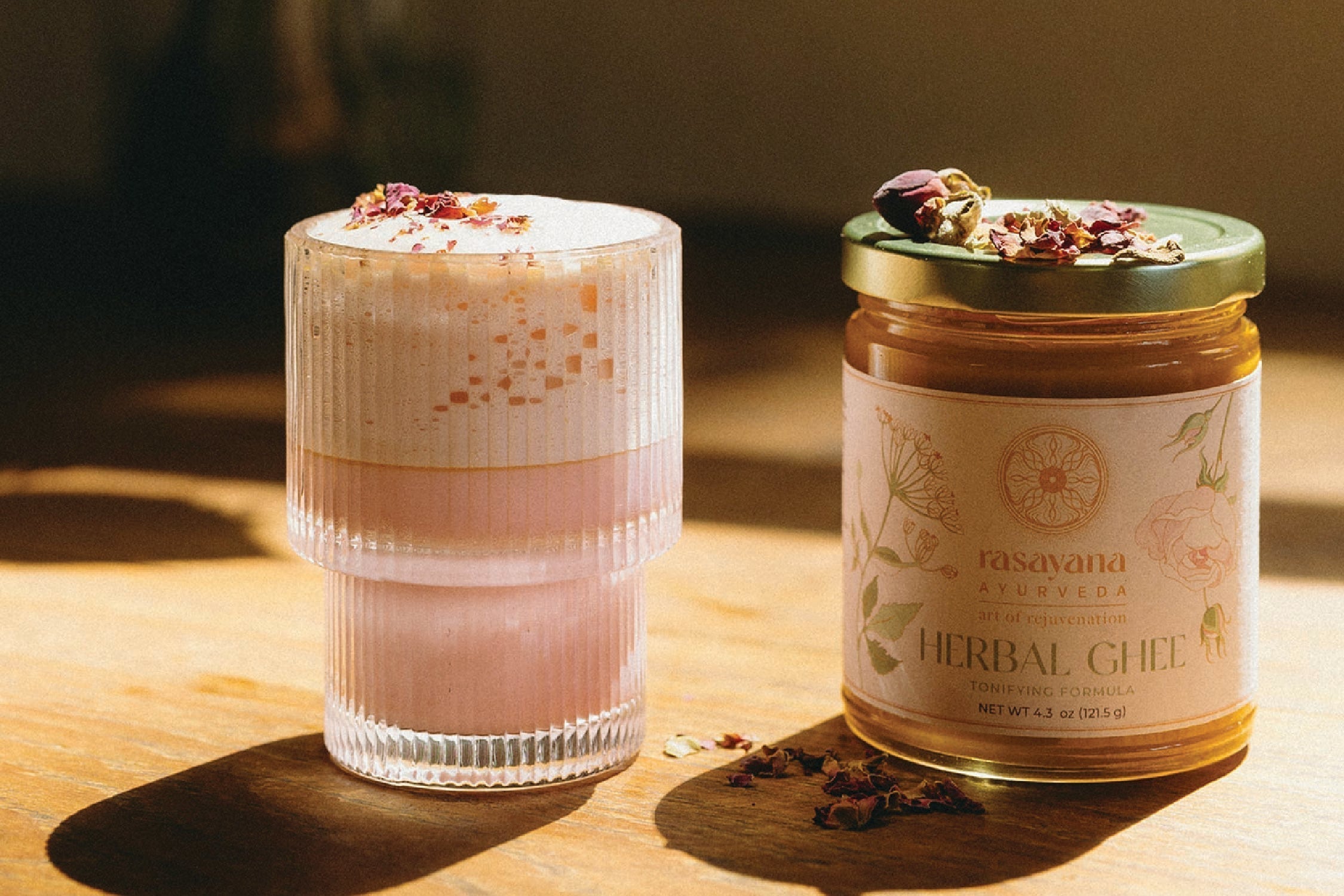 Rasayana Rose Latte