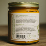 Jar of herbal ghee. Tonifying formila.