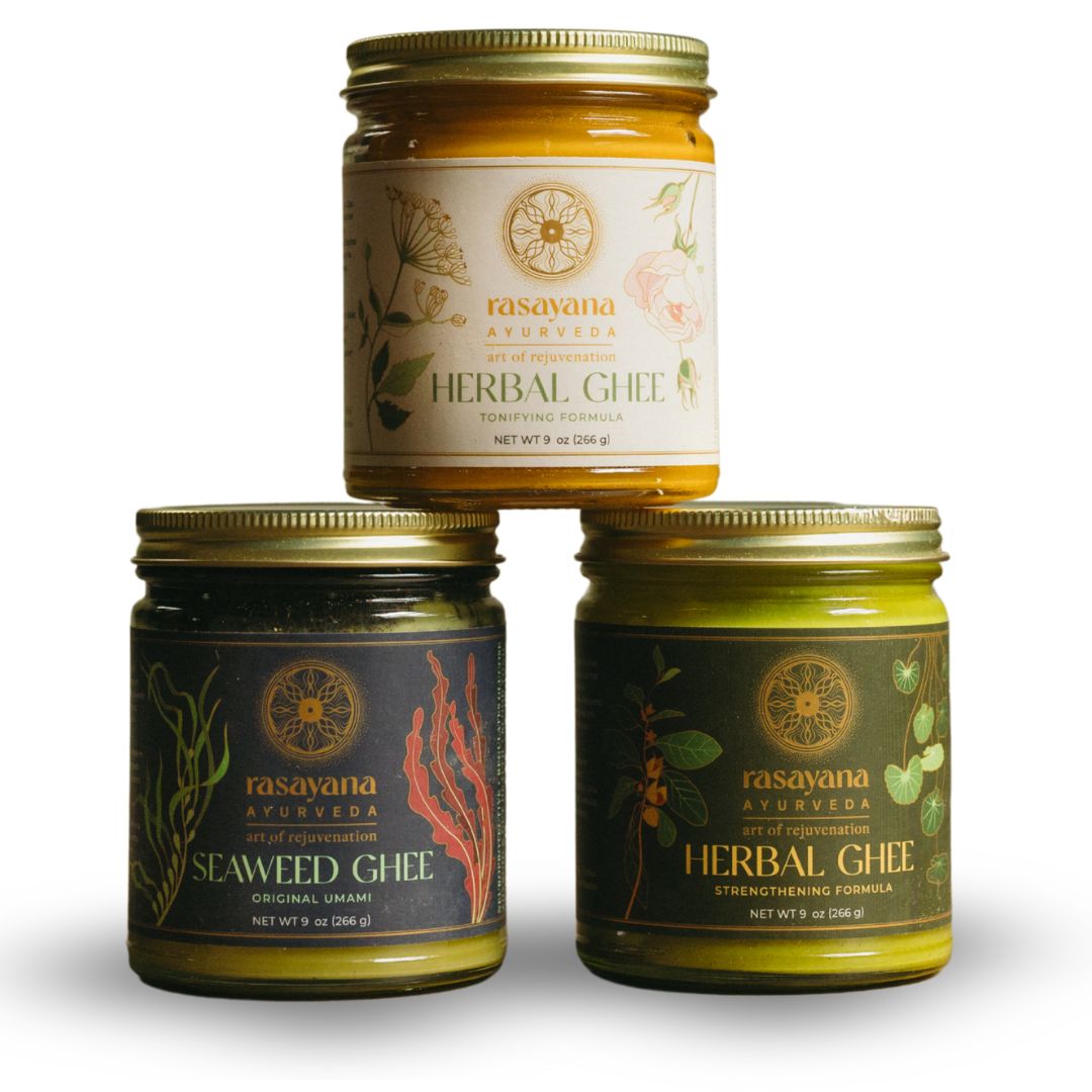 Herbal + Seaweed Ghee - Glow Up Bundle